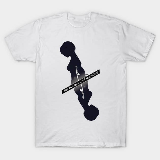 2B Nier Automata T-Shirt by chortlzdesigns